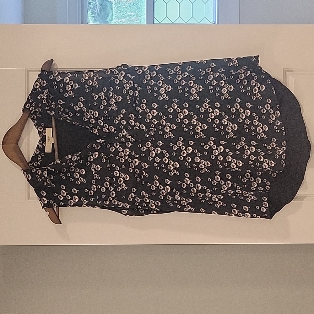 Chiffon print top